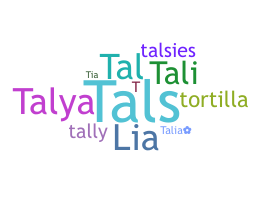 الاسم المستعار - Talia