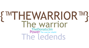 الاسم المستعار - thewarrior
