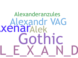 الاسم المستعار - Alexandr