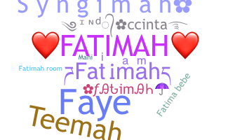 الاسم المستعار - Fatimah