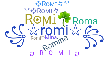 الاسم المستعار - Romi