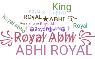 الاسم المستعار - Royalabhi