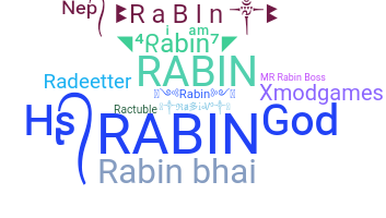الاسم المستعار - Rabin