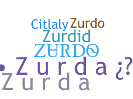 الاسم المستعار - Zurda