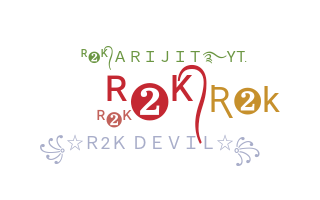 الاسم المستعار - R2K