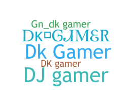 الاسم المستعار - DKGamer