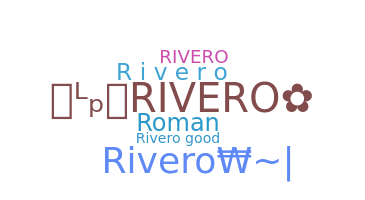 الاسم المستعار - Rivero