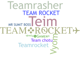 الاسم المستعار - TeamRocket