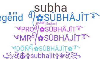 الاسم المستعار - Subhajit