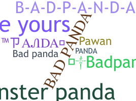 الاسم المستعار - badpanda