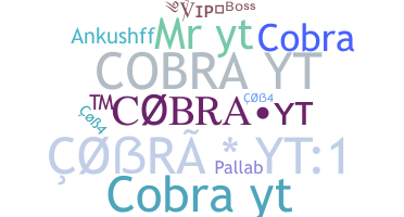 الاسم المستعار - CobraYT