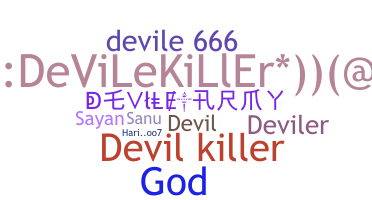 الاسم المستعار - Devile