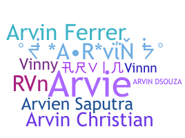 الاسم المستعار - Arvin