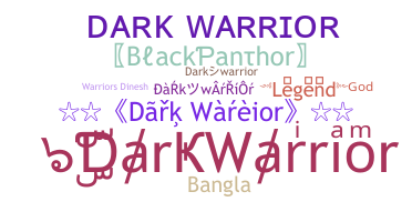 الاسم المستعار - DarkWarrior