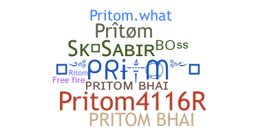 الاسم المستعار - Pritom