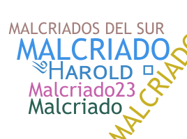 الاسم المستعار - Malcriados