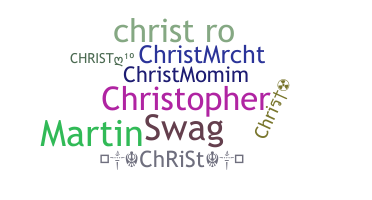 الاسم المستعار - Christ