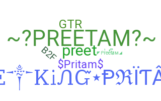 الاسم المستعار - Preetam