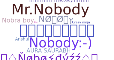 الاسم المستعار - Nobody