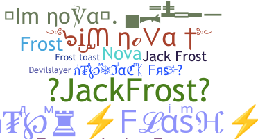 الاسم المستعار - JackFrost