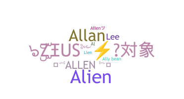 الاسم المستعار - Allen