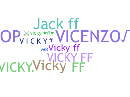 الاسم المستعار - Vickyff