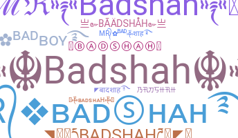 الاسم المستعار - Badshah