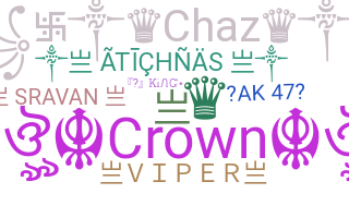 الاسم المستعار - Crown