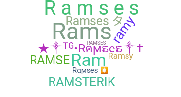 الاسم المستعار - Ramses
