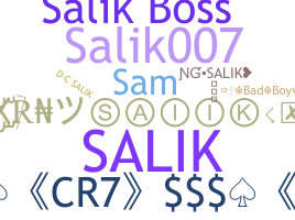 الاسم المستعار - Salik