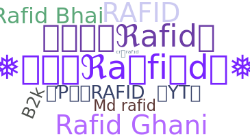 الاسم المستعار - Rafid