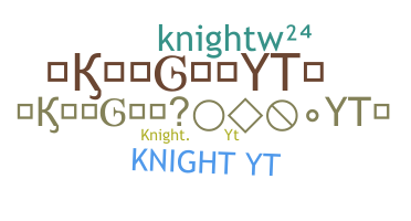الاسم المستعار - KnightYT