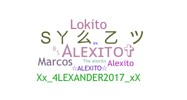 الاسم المستعار - ALEXITO