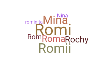 الاسم المستعار - Romina