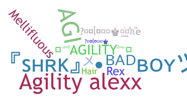 الاسم المستعار - agility