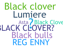 الاسم المستعار - BlackClover