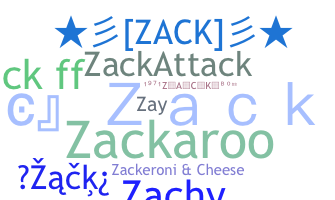 الاسم المستعار - Zack