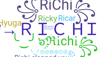 الاسم المستعار - Richi