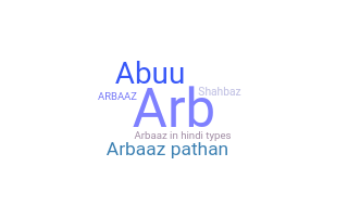 الاسم المستعار - Arbaaz