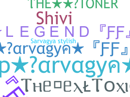 الاسم المستعار - Sarvagya