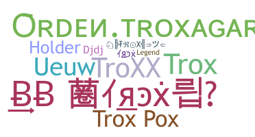 الاسم المستعار - trox