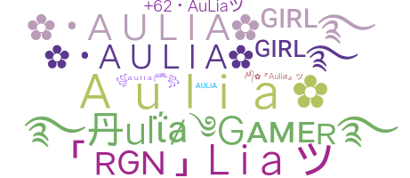 الاسم المستعار - aulia