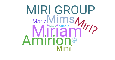 الاسم المستعار - Miri