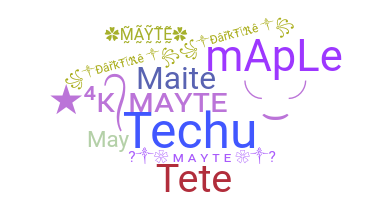 الاسم المستعار - Mayte