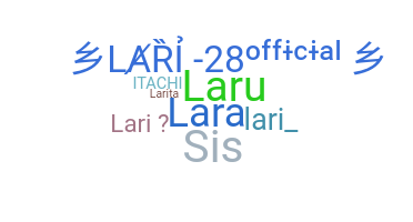 الاسم المستعار - Lari