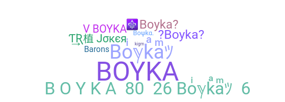 الاسم المستعار - boyka