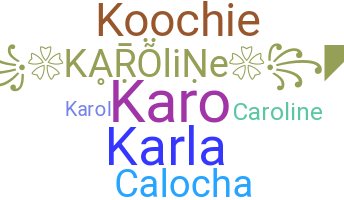 الاسم المستعار - Karoline