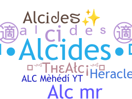 الاسم المستعار - Alcides
