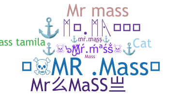 الاسم المستعار - Mrmass