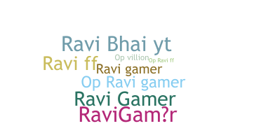 الاسم المستعار - RaviGamer